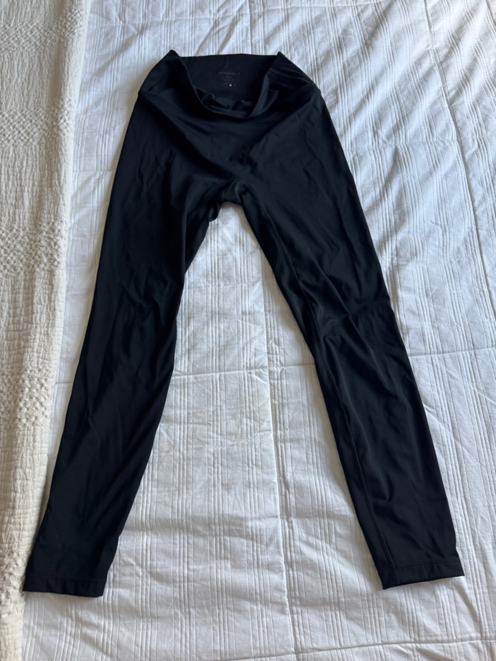 Adanola Black Performance High-Waist Leggings